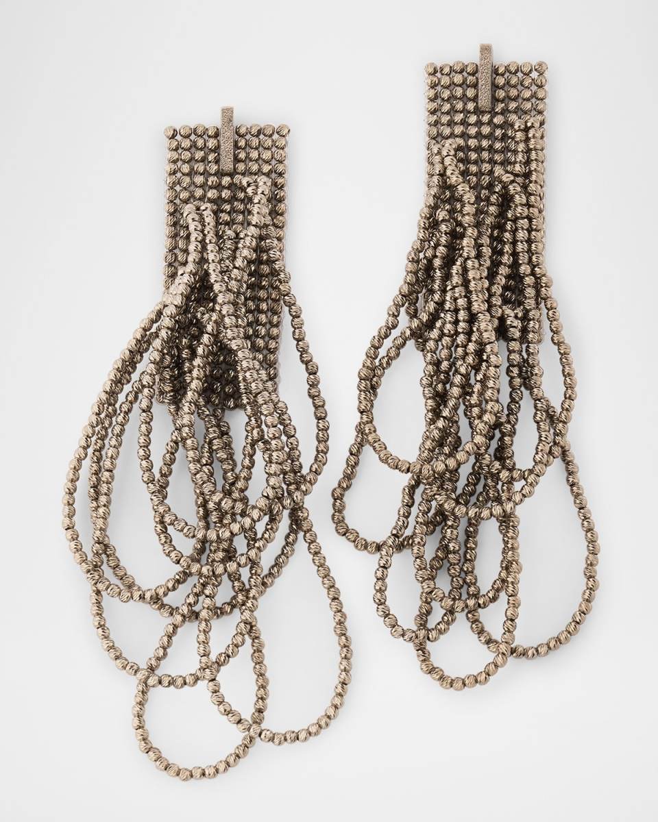 Tiered Multiloop Drop Earrings
